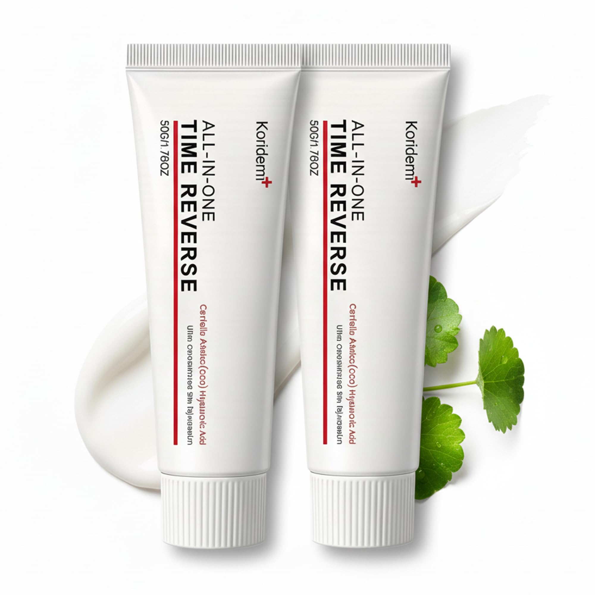 Photo 1 of **ONLY ONE TUBE**Cream All-In-One for Face with Centella Asiatica Formula Collagen Hyaluronic Acid , Hydrating Moisturizer Nourishing, Brightening & Firming Fast Absorbing for Dry & Sensitive Skin (2PCS)