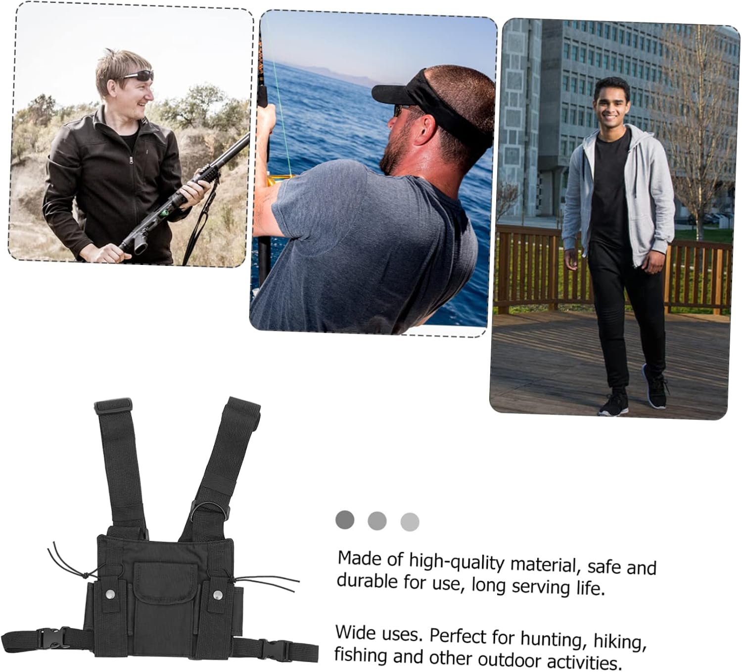 Multifunctional Vest Bag Radio Bag Radio Holder Radio Holder Vest Bag Radio Harness Radio Harness Radio Radio