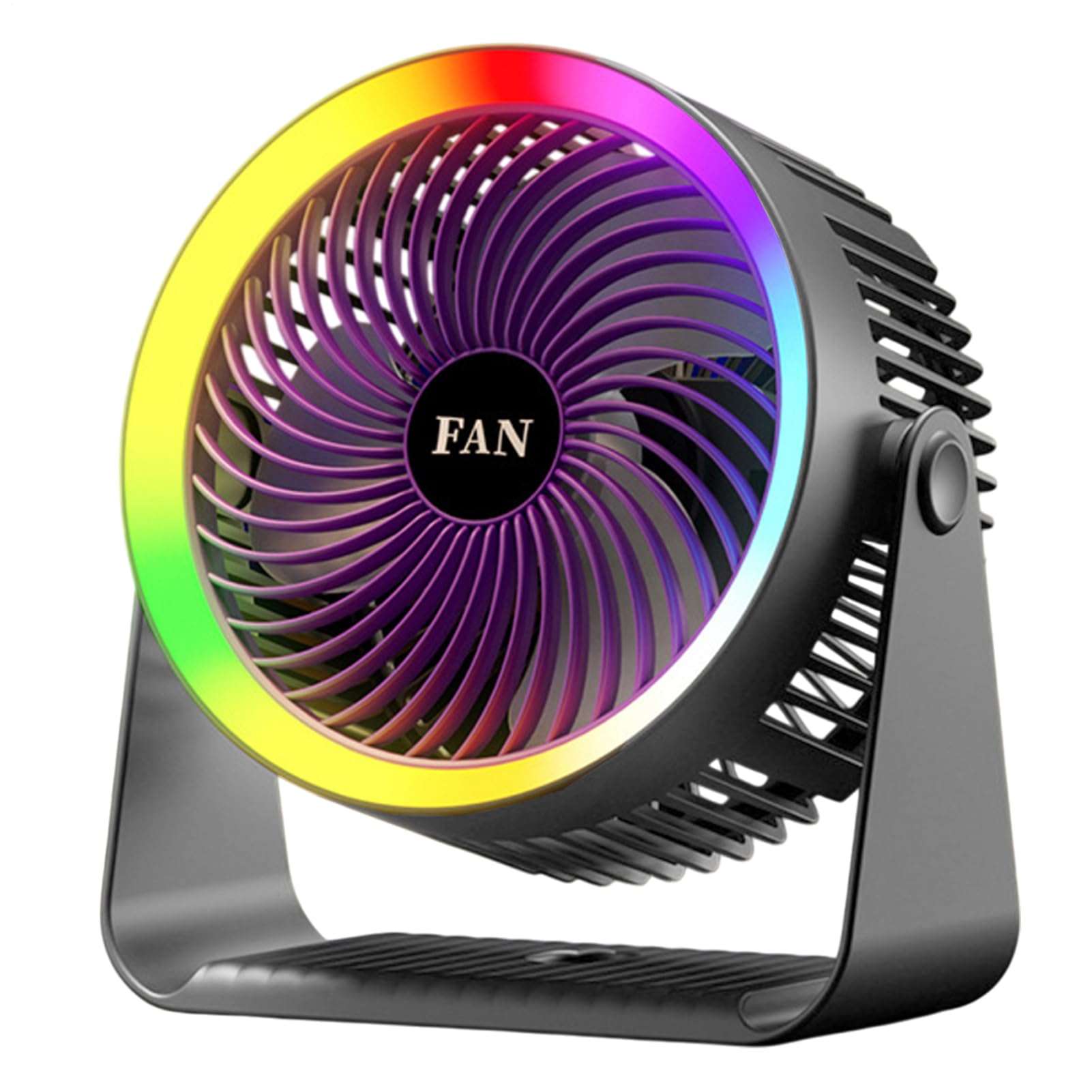 Ventilateur pour chambre silencieux contre la chaleur nocturne sur table de chevet