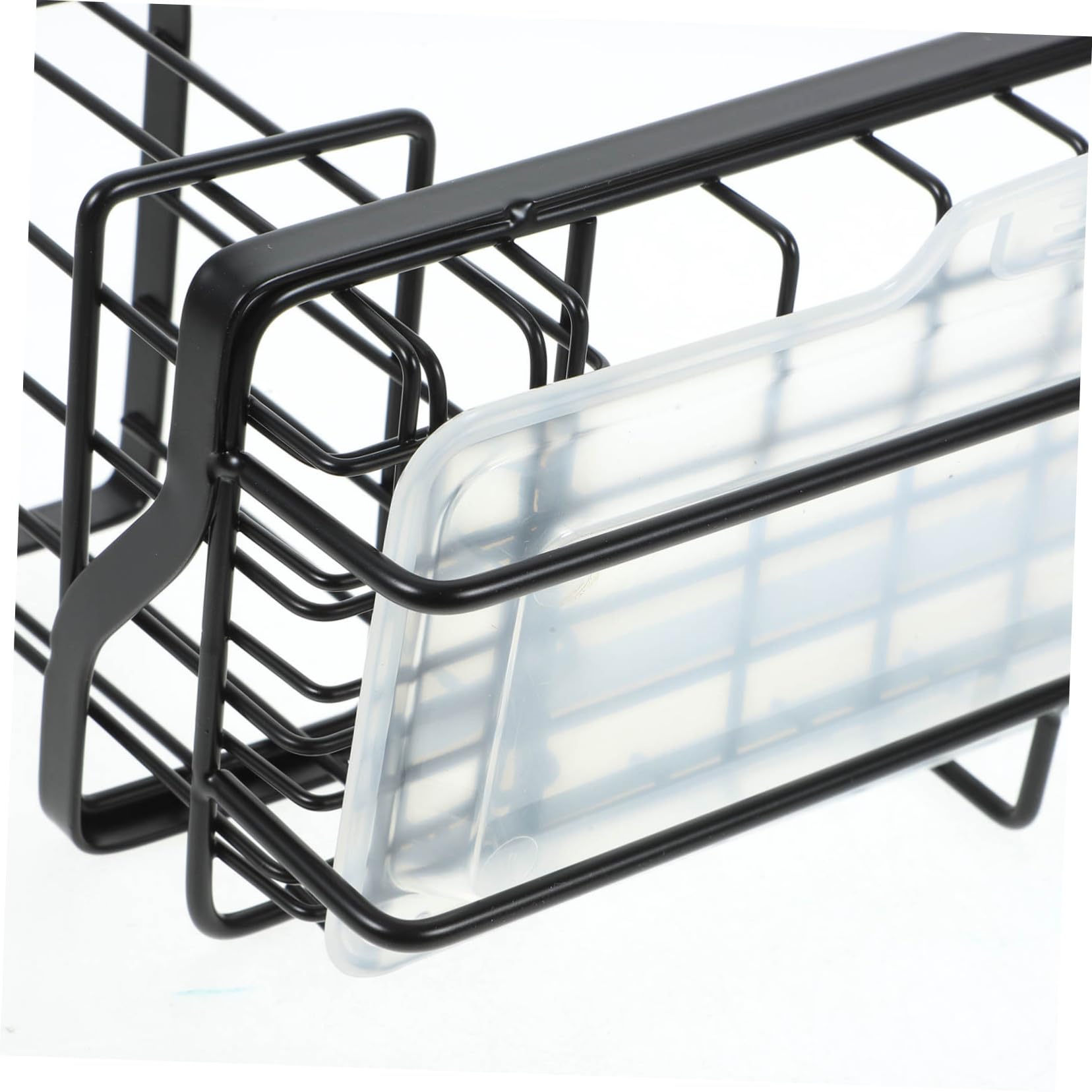 DECHOUS 4 Pz mensola Cucina ripiano Cucina portaspugna Lavello Porta Spugna per Piatti organizzatori Supporto drenante per a Porta e da Acciaio Inossidabile Black