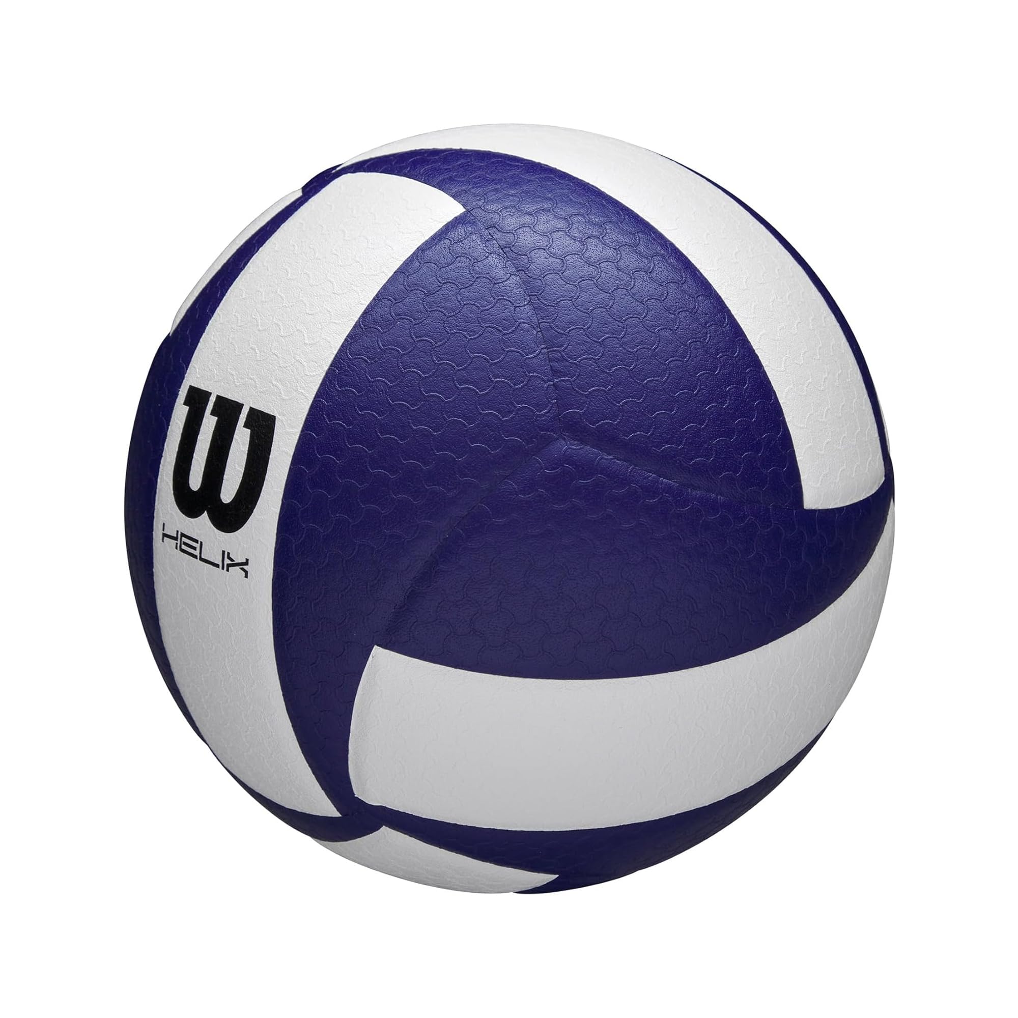 Wilson Pallone da Pallavolo Helix Game, Progettato Per Alte Prestazioni, Presa Avanzata e Controllo Ottimizzato, Realizzato In Microfibra di Alta Qualità, Colore: Blu/Bianco, Dimensioni Ufficiali