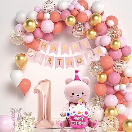 Decorazioni Compleanno 4 Anni - Kit 73 Pezzi Con Tema Bambini - Foto 10