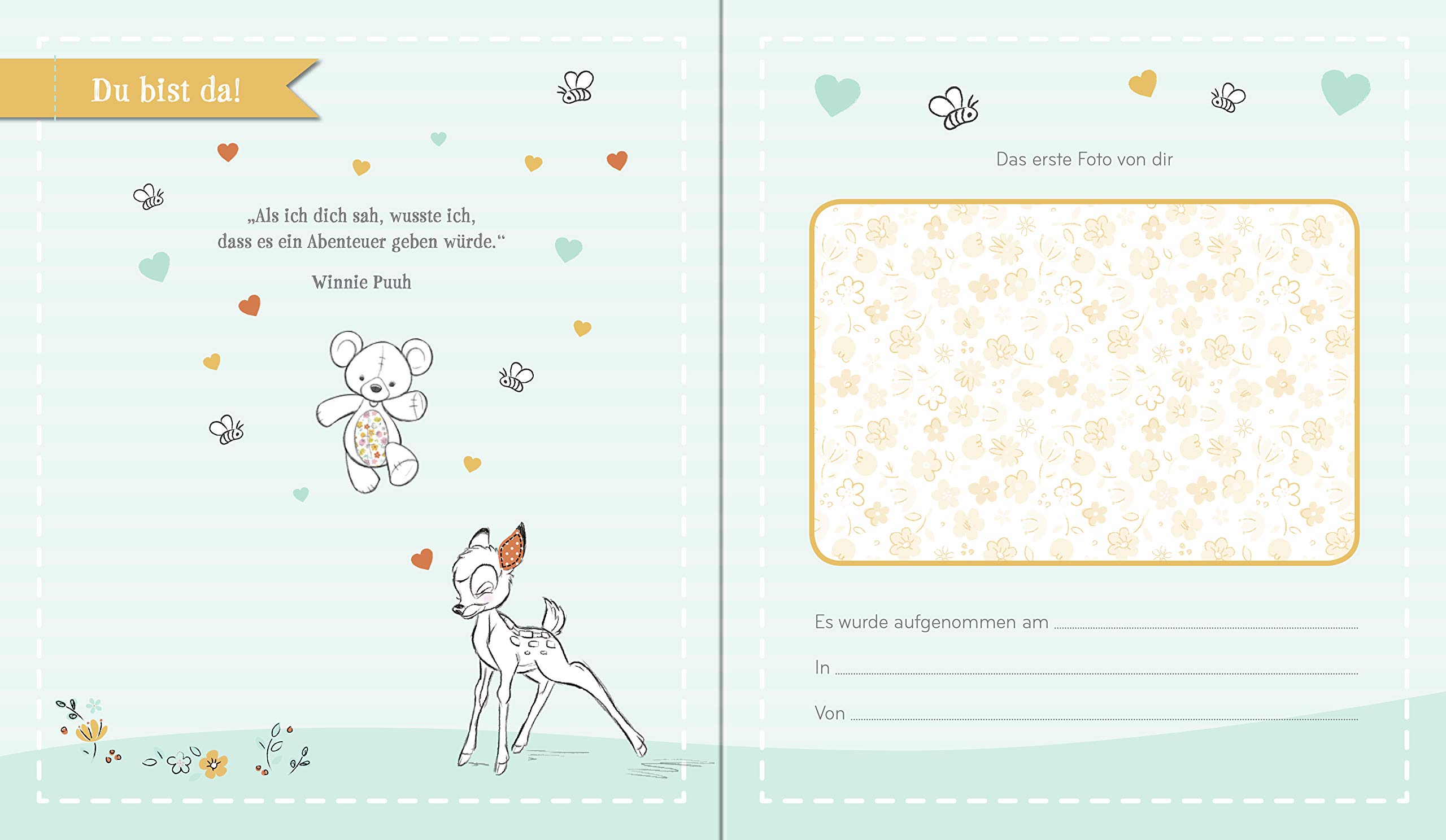 Disney Baby: Hallo, kleiner Sonnenschein - Dein Babyalbum