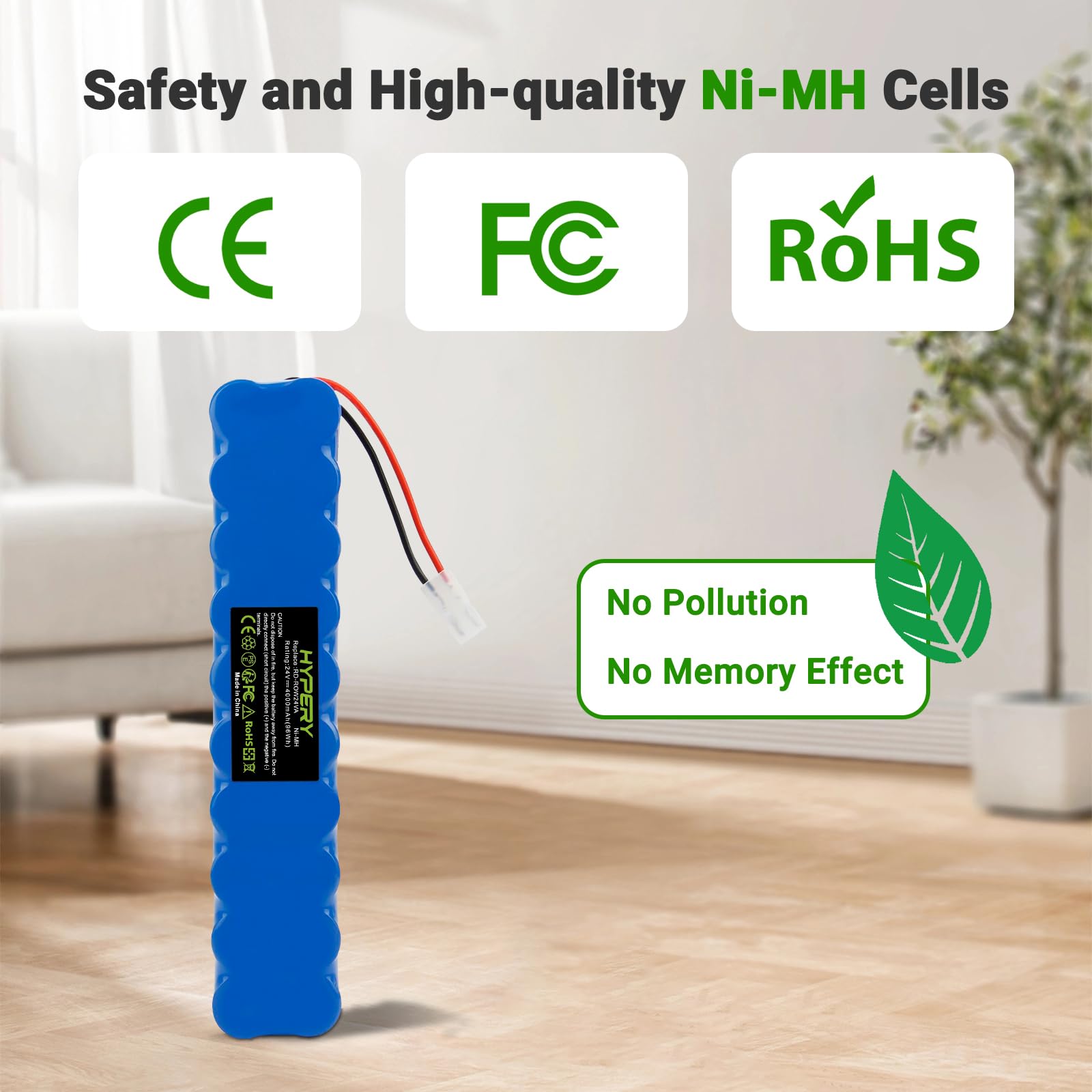 Batterie pour Rowenta RH8773WU/2D2 RH877101/9A2 RH8771WS/9A0 RH877101