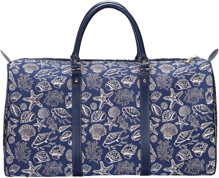 Signare Tapestry Large Duffel Bag, Ladies Overnight Weekender, Carryon Gym Sports Duffle, Travel Bags for Teens, Girls & Women