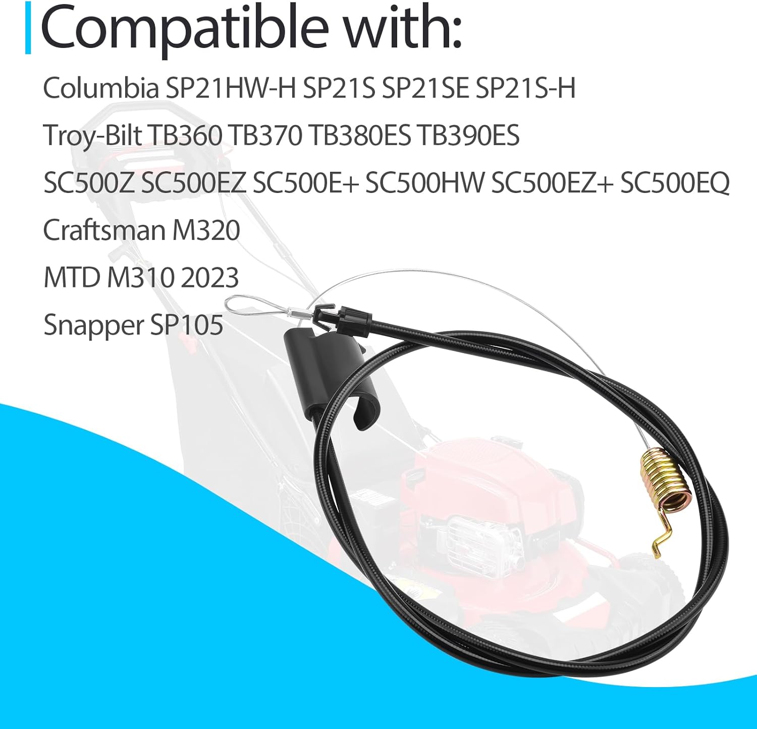 Compatibility list for Speed Drive Cable