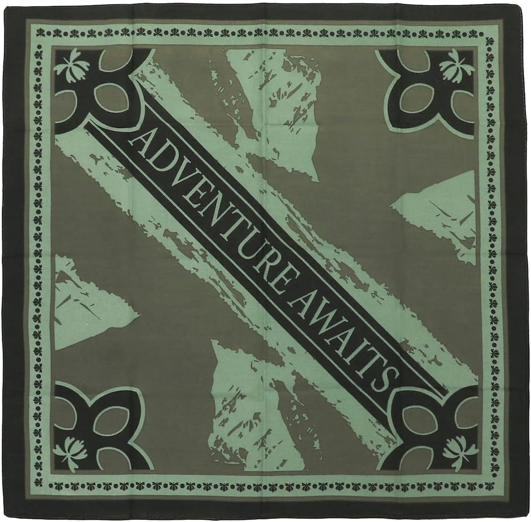 Bioworld Lightweight Multicolored 22"x22" (6-Pack, 12-Pack and 48-Pack) Bandana Set - Image 6