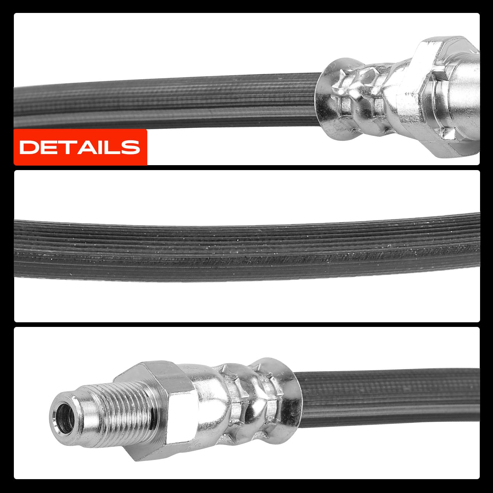 Frankberg Tubo Freno Tubo Freno idraulico Posteriore sinistro/dellatra Compatibile con Z4 R.o.a.d.s.t.e.r E85 2.2i 2.5i 2.5 Si 2.0i 3.0i 3.0 Si M Z4 Coupé E86 3.0 Si M Replace# 34326757744,34306762185
