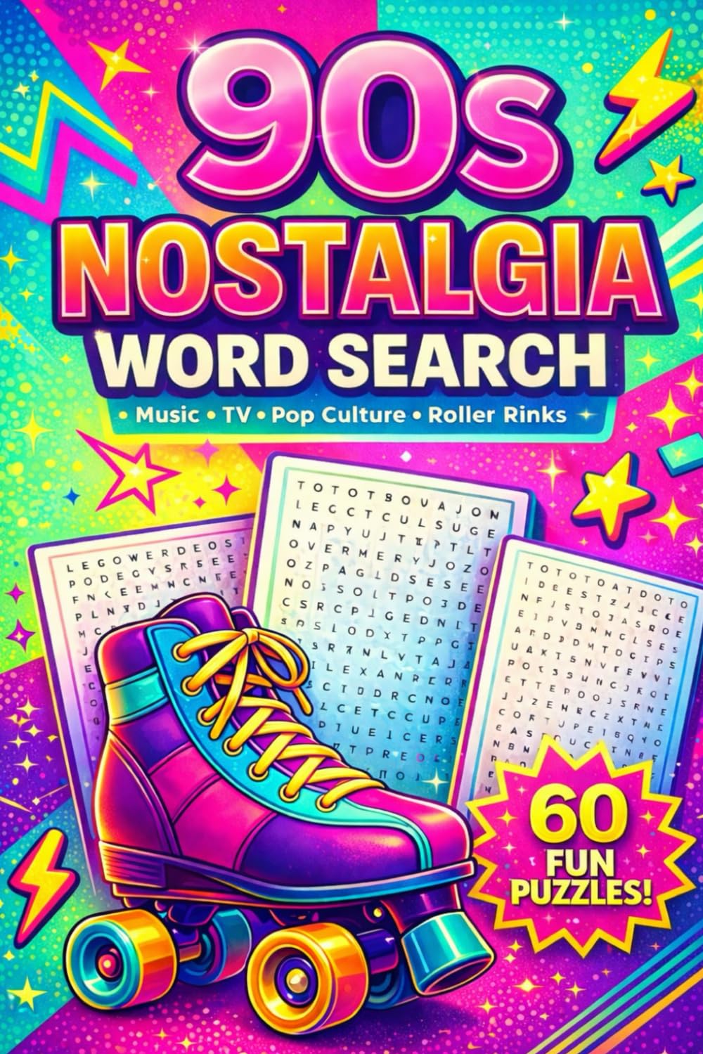 90s Nostalgia Word Search: The Ultimate 1990s Pop Culture Puzzle Book for Adults & Teens – Featuring Mixtape, Slang, TV Shows, Throwback Trends ... Time Machine Nostalgia Puzzle Collection)