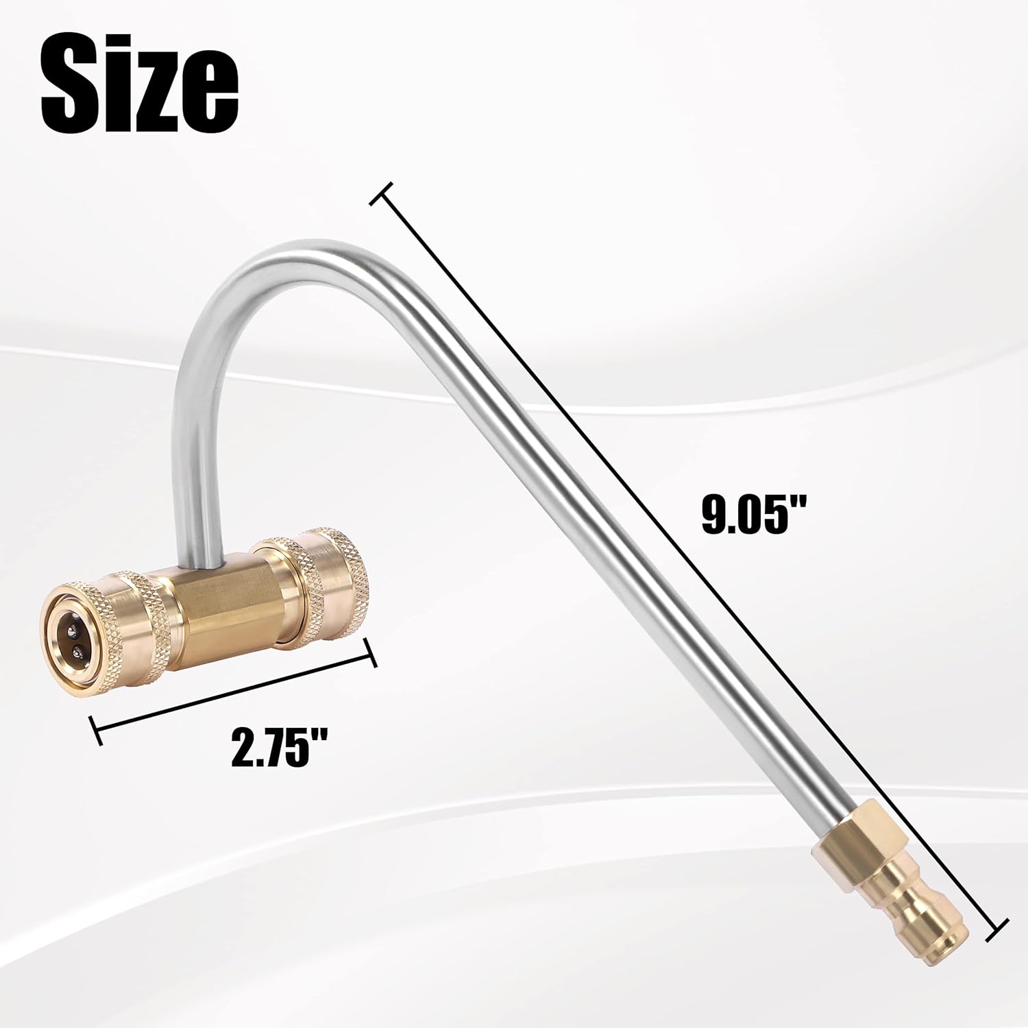 Pressure Washer Hose – 1/4" X 25 FT, Pressure Washer Gutter Cleaner Attachment