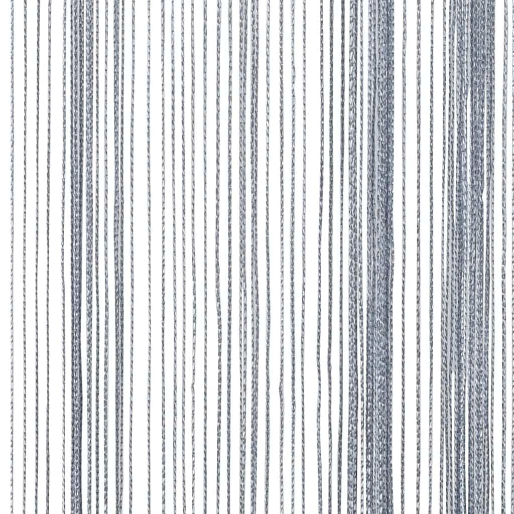 Générique Zasłona nitkowa 2 szt. 140 x 250 cm Jasnoszary