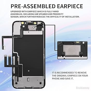 Amazon.com: Risidamoy for iPhone 11 Screen Replacement 6.1