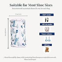 Vista 5 de Bluehome Shoe Washing Machine Bags (2-Pack) – Protective Mesh Laundry Bags for Shoes, Includes Sneaker Brush