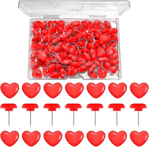 100 Tachuelas De Plástico Con Fora De Estrella Para Pulgar, Chinchetas Decorativas, Lindas