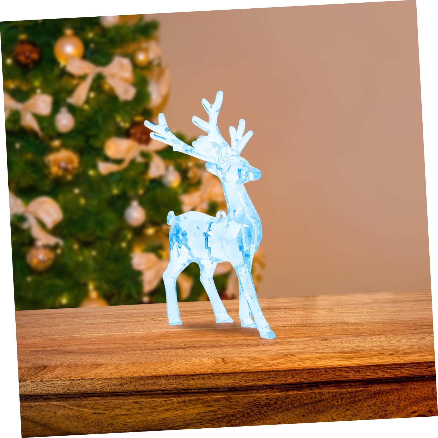 Ciieeo 4 Set Di Ornamenti Natalizi A Forma Di Decorazioni Da Appendere A Forma Di Pendenti in Acrilico Set Da 2 Pezzi*4