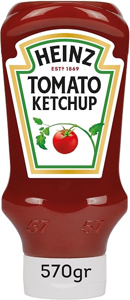 Heinz Tomato Ketchup Top Down 570g (10 Packs) - 2