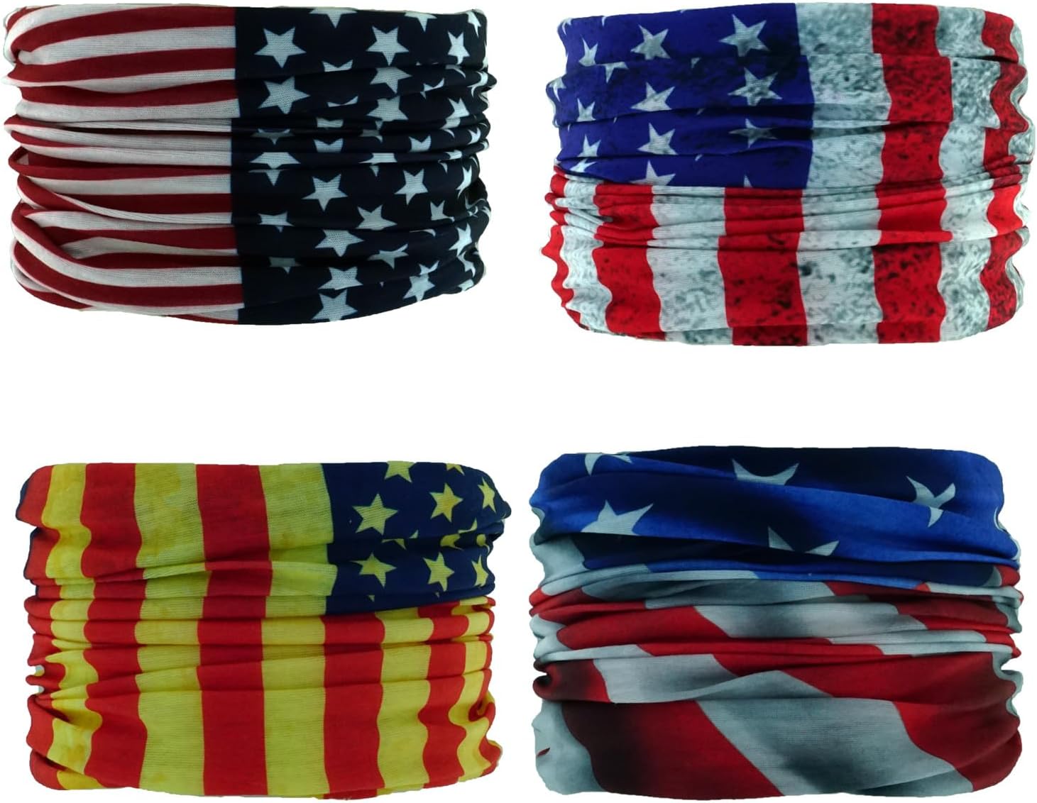 4 Multipurpose Bandanas for Women Men image 2