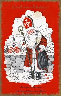 Austrian Christmas Card Nlate 19Th Century Poster Print by (18 x 24)