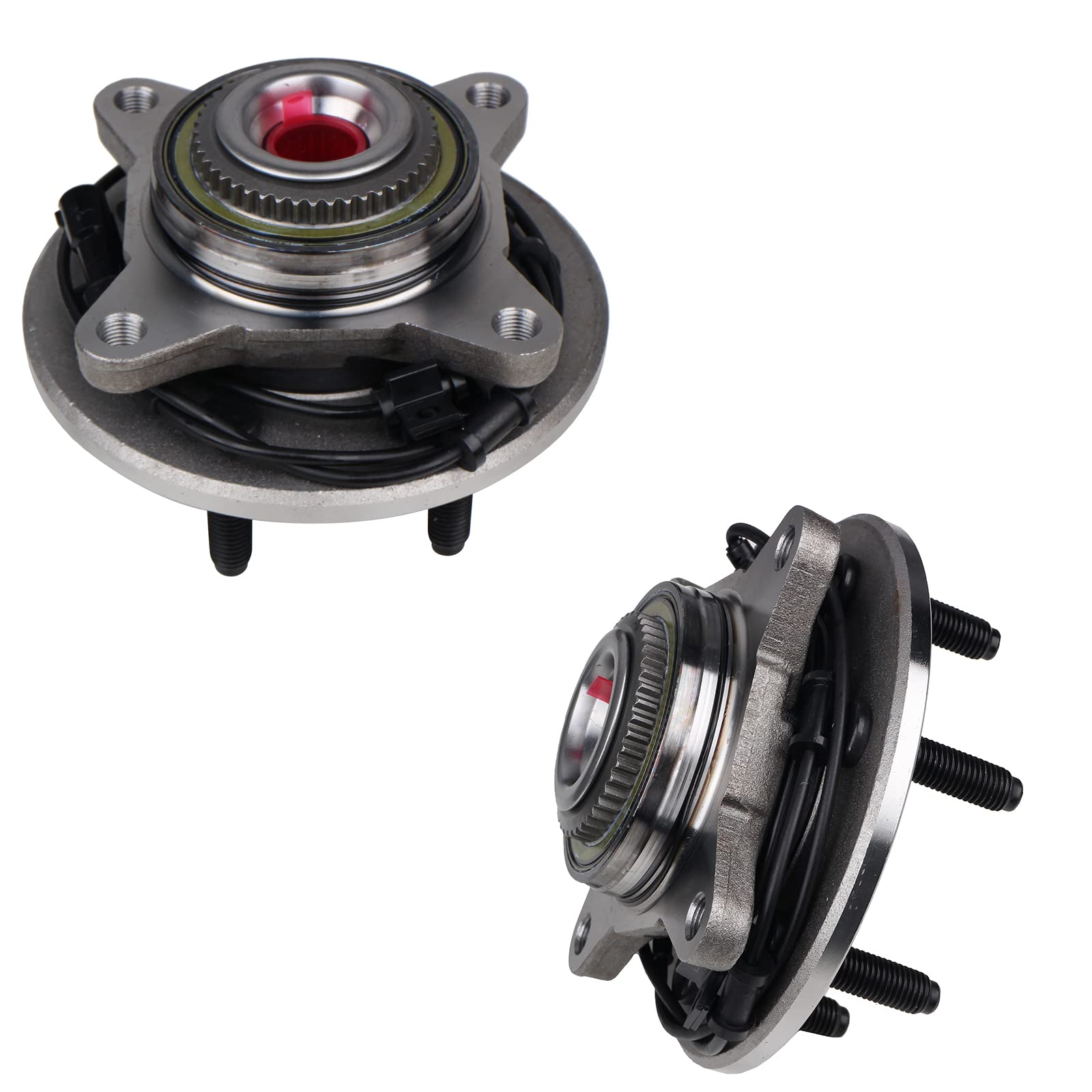 KUSATEC 515043 2PCS Front Wheel Bearing and Hub Assembly Compatible
