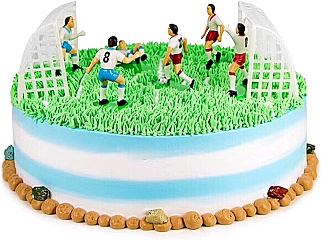 Kytpyi Football Cake Decorations, Football Cake Topper, Football Themed Cake Decorating Kit Create Spectacular Sports Themed Cakes for Birthdays and Team Parties