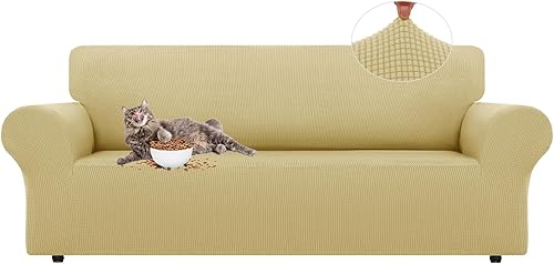 Miniatura 19 de LURKA Fundas Elásticas para Silla Sofá de 1 Pieza Cubiertas de Sofá para Protector de Muebles Sofá Cubiertas Completas con Parte Inferior Elástica