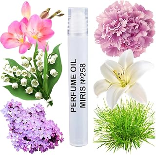 MIRIS No. 258, Inspired by Pleasures, Long-Lasting Perfume Oil for Women Roll-On, Rollerball 0.34 Fl Oz / 10 ml