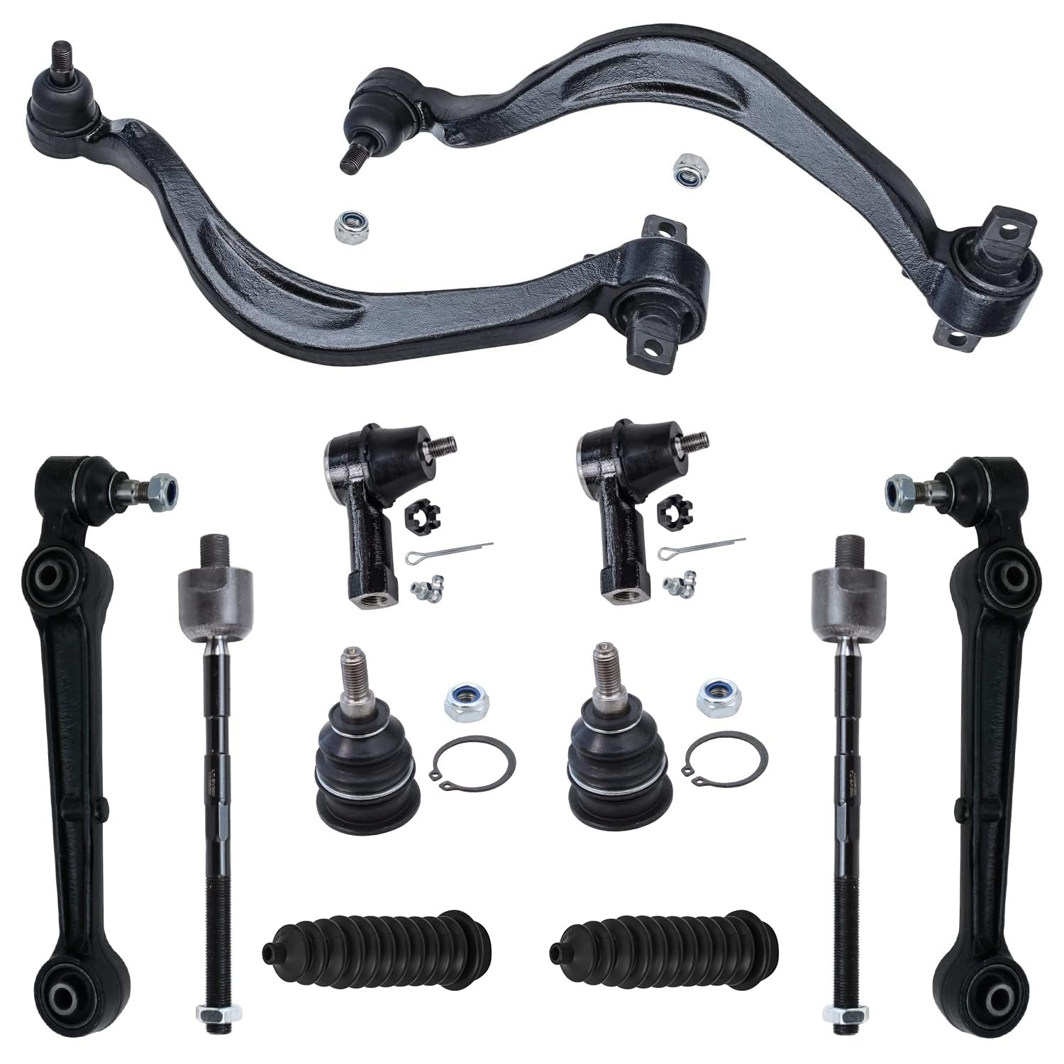 Detroit Axle - 12pc Front End Suspension Kit for Mitsubishi Eclipse Galant
