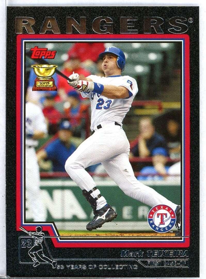 Mark Teixeira Card 2004 Topps #527 - Slabbed Baseball Cards