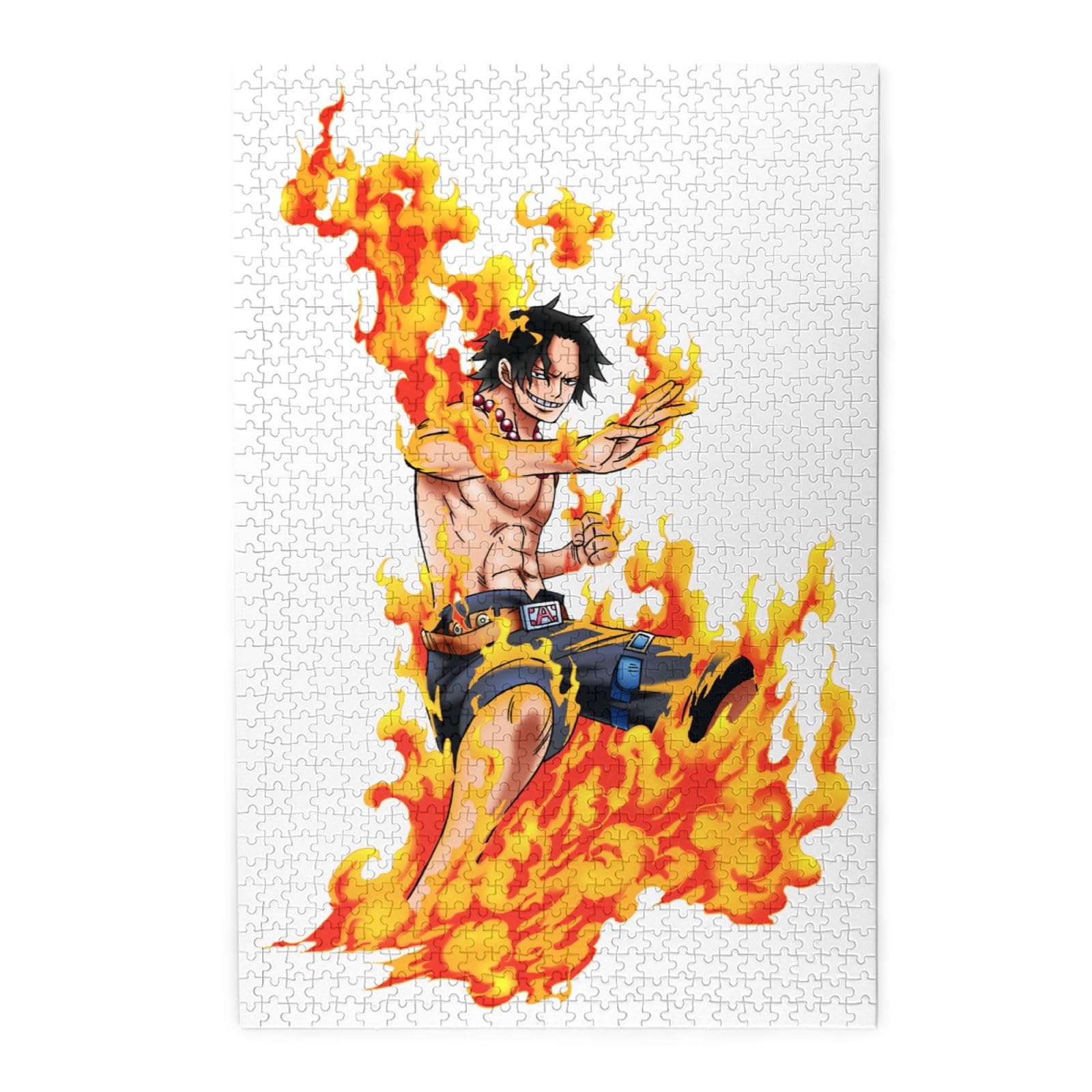 Amazon.co.jp: ワンピース エース 火拳 ONE PIECE ジグソーパズル 1000