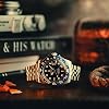 pagani design men's automatic mechanical watch gmt dual time zone wristwatches stainless steel two-tone ceramic bezel 100 m waterproof pd-1662