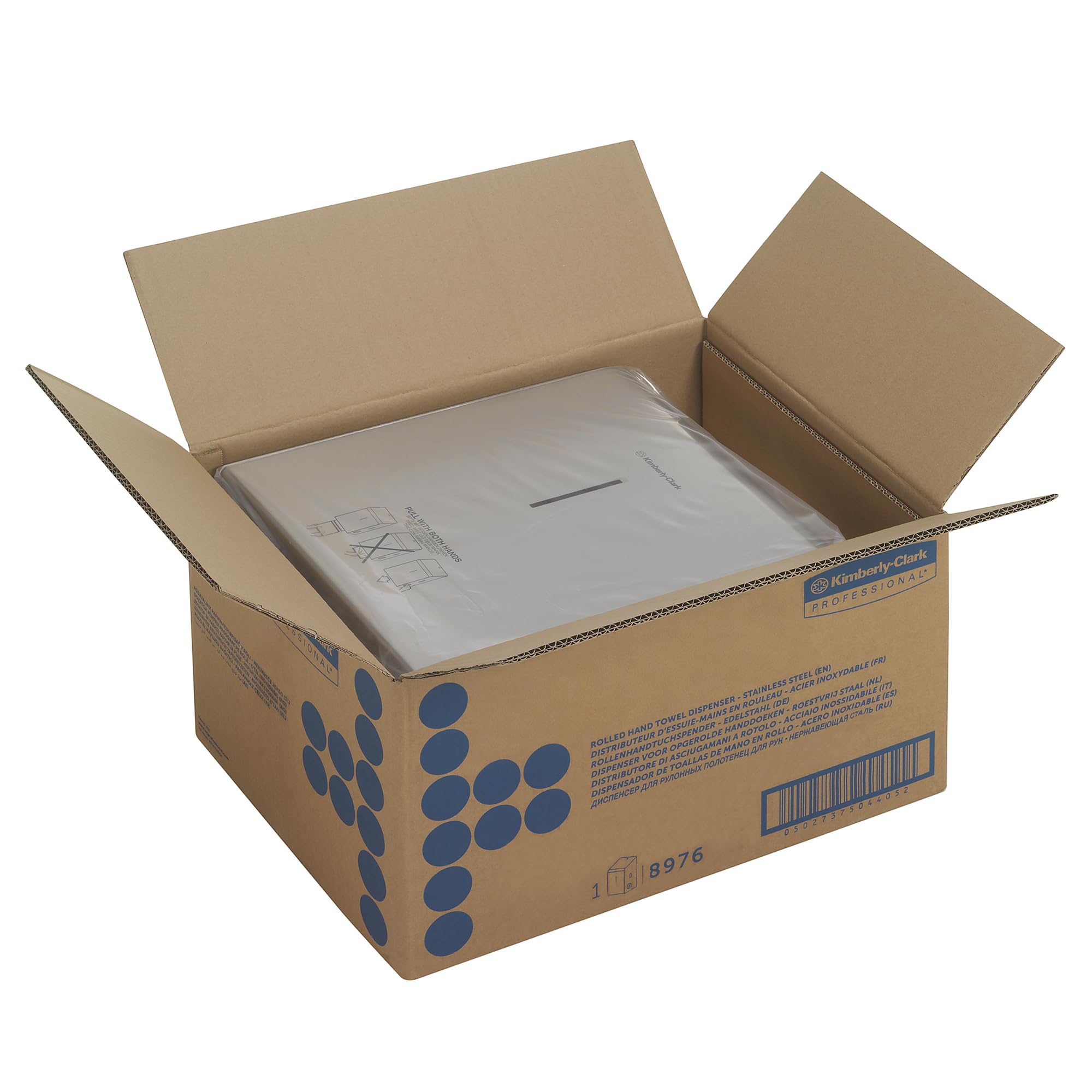 Dispenser Asciugamani In Acciaio Inox Kimberly Clark Professional 8976 – Elegante E Igienico Per Bagni Pubblici E Uffici