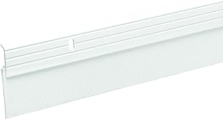Frost King A79WHA Premium Aluminum and Reinforced Rubber Door Sweep 2-Inch by 36-Inch, White