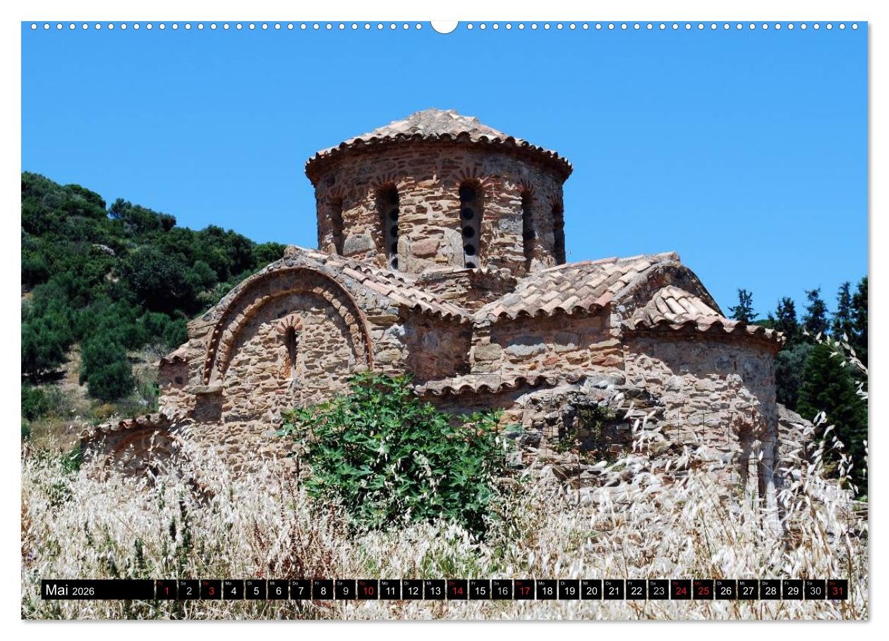 Griechische Inseln (hochwertiger Premium Wandkalender 2026 DIN A2 quer), Kunstdruck in Hochglanz: Dreams of Greece (CALVENDO Orte)