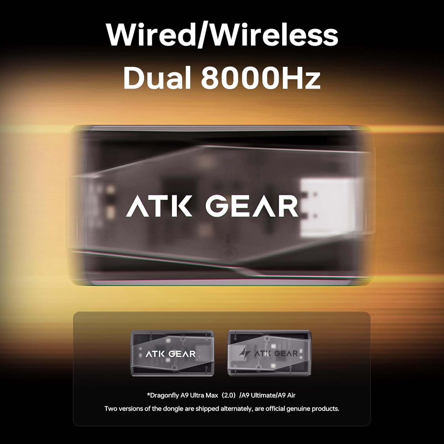 ATK Dragonfly A9 Air Wireless Gaming Mouse, 47g Lightweight, PAW3950 Ultra Sensor, Nordic 54L15 MCU, 8K Polling, 300 Hr Battery Life, Dual-Mode 2.4G/Wired 9 71SSoQFvXmL. AC SL1500
