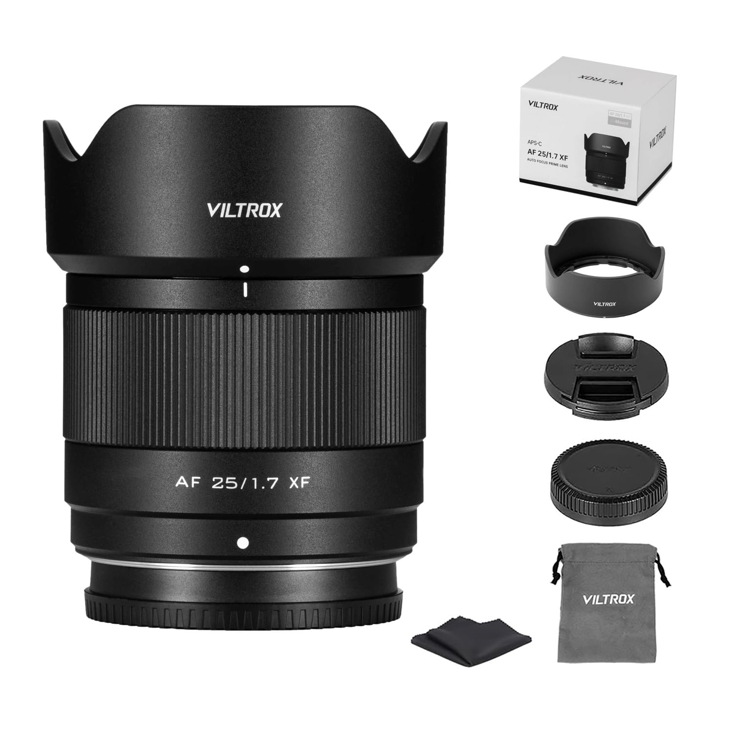 Viltrox AF 25mm f1.7 AIR AF APSC Lens Compatible with Fujifilm X