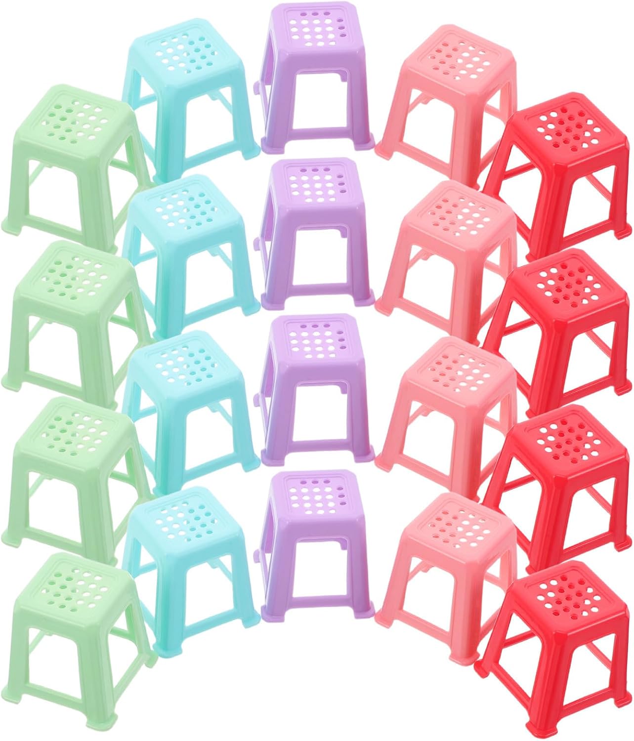20pcs Mini Plastic Canvas Stand Stable Support, for Artists