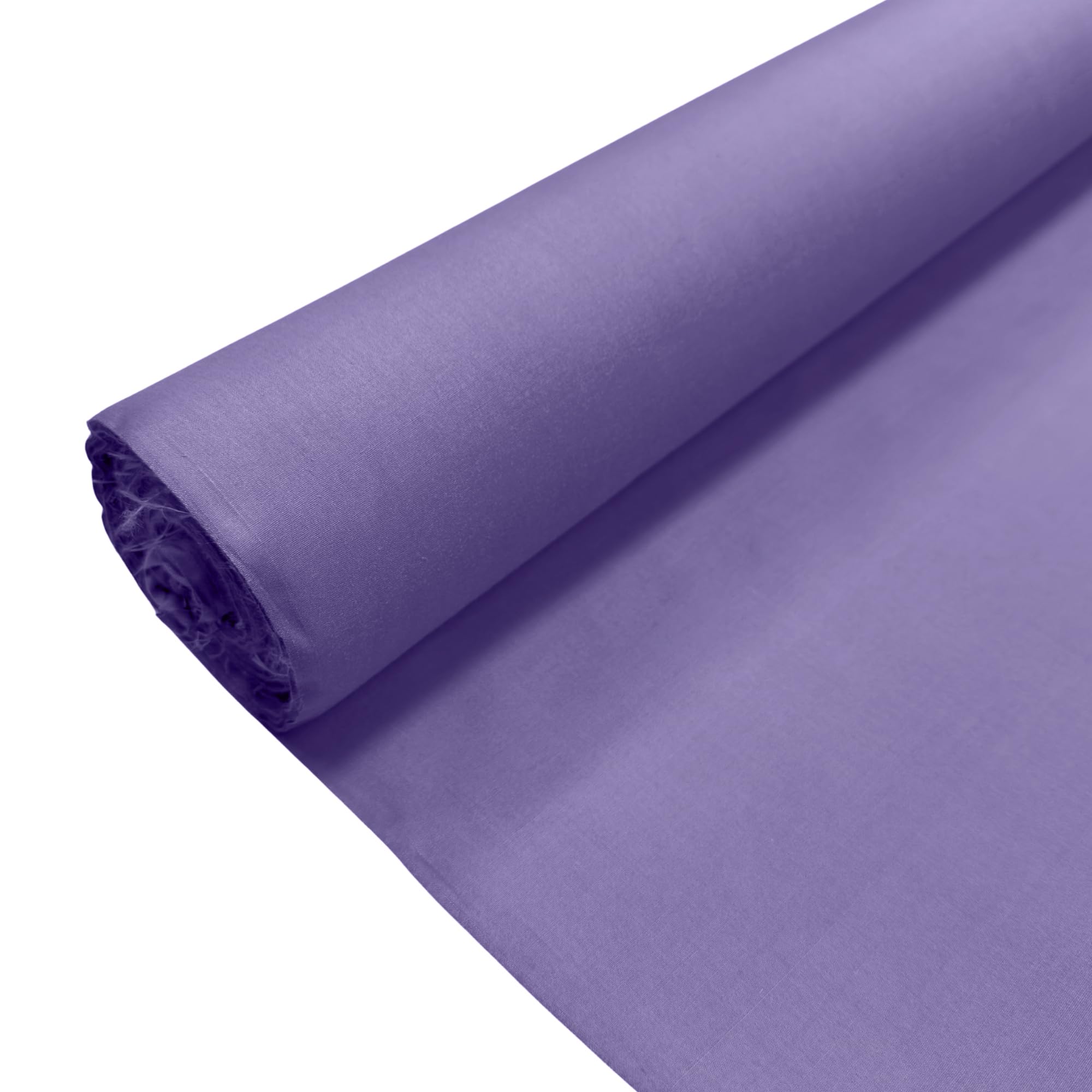 Violet Plain Polycotton Fabric Dress Craft Poly Cotton Material | 1 Metre (100cm x 112cm) | Soft Poly Cotton for Sewing, Dressmaking, Crafts, Bunting & Lining