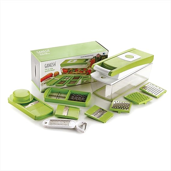 Ganesh Vegetable Dicer with 5 Cutting Blades