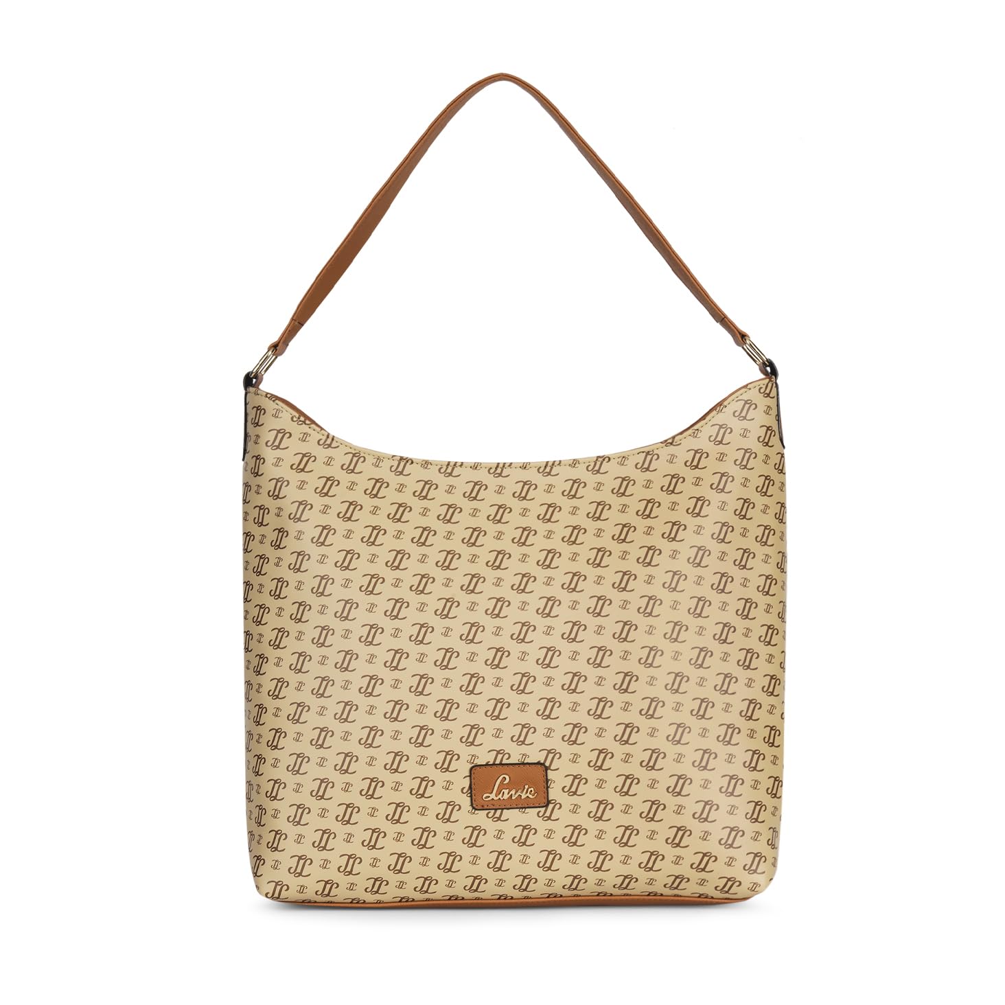 lavie Women's Portia Monogram LL Print Hobo Bag for Women | Hobo Handbag for Work | Ladies purse | Stylish Shoulder Bag | Gift For Women-picture-35
