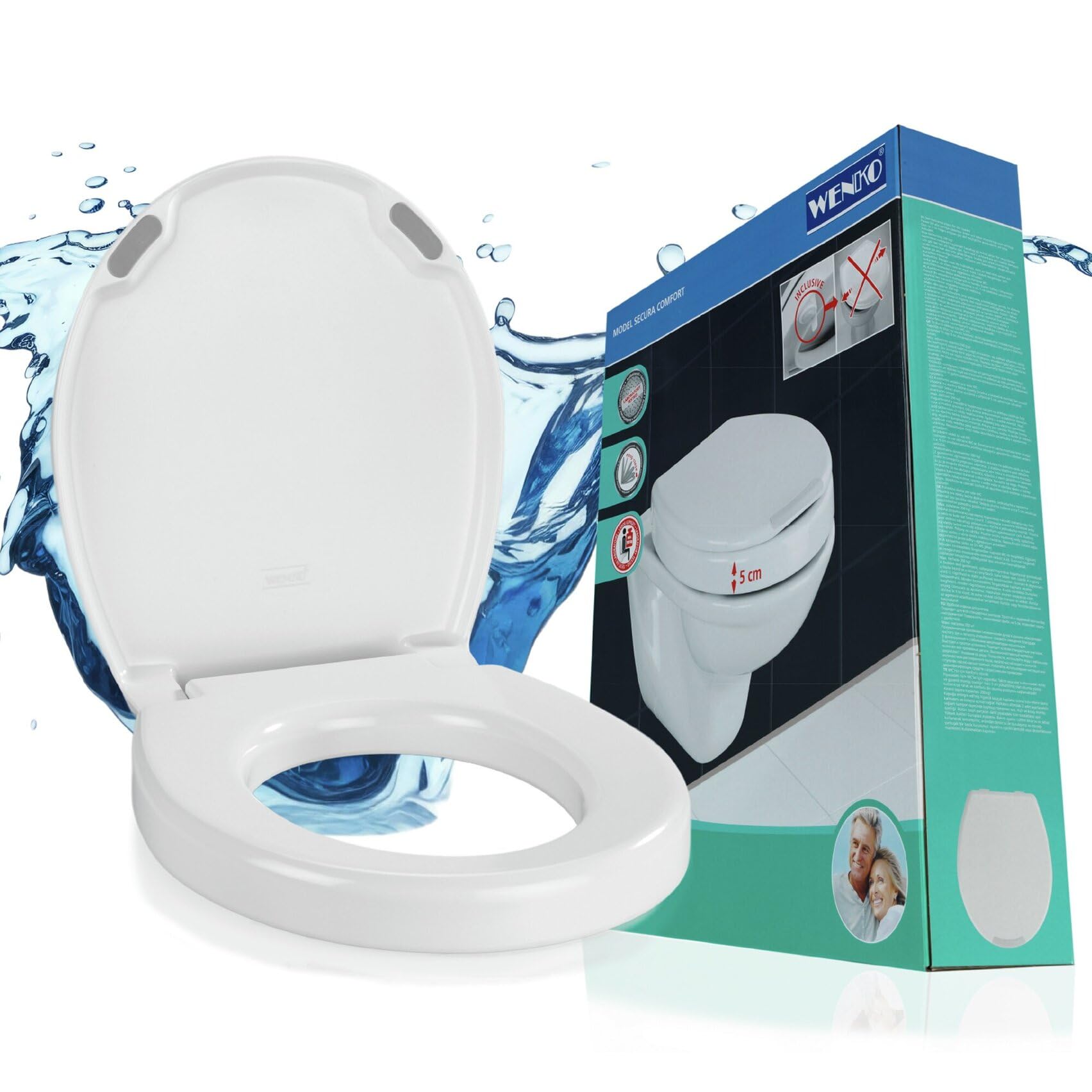 WENKO WC-Sitz Secura Comfort