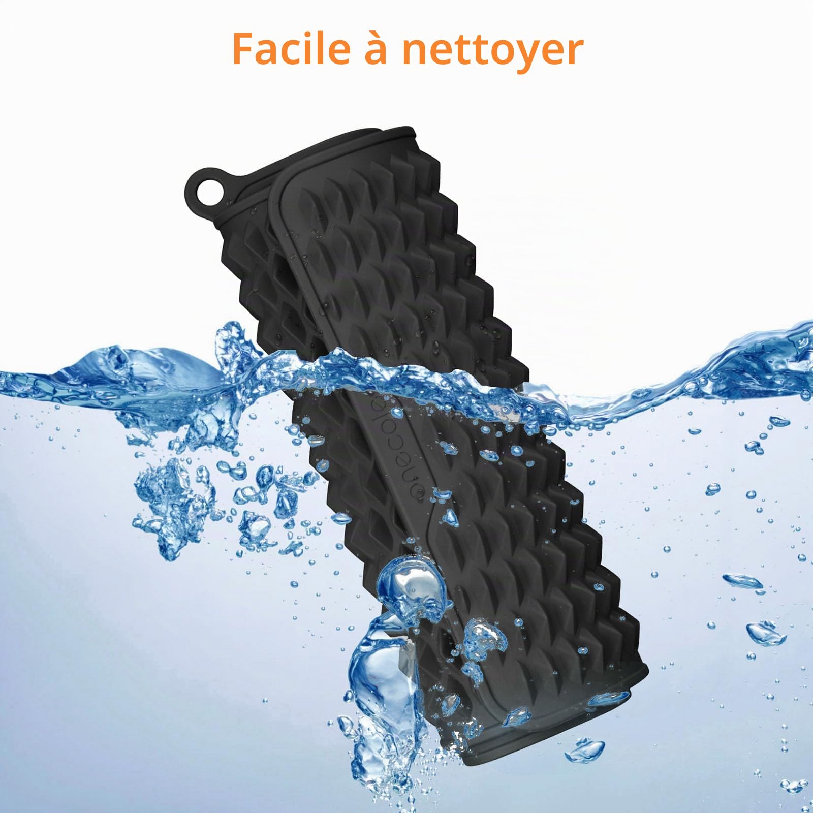 Tapis d'acupression pour Massage des Pieds en Silicone | Portable Tapis de Réflexologie Plantaire pour Pieds pour Soulager la Fasciite Plantaire, Détendre les Muscles