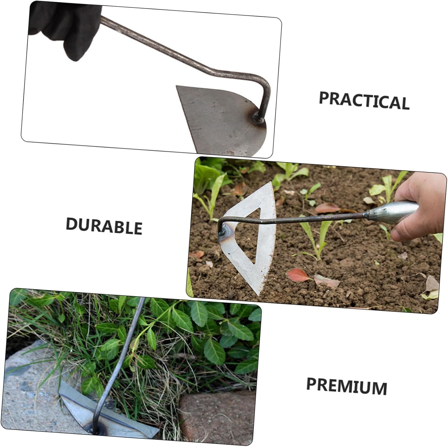 4pcs Ergonomic Garden Hoes Durable Hand Tools for Weeding Digging and Planting Lightweight and Versatile Gardening Tools Housewarming Gift
