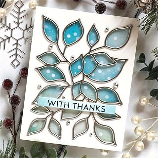 Lapoo 3D Backgrounds Frame Metal Cutting Die for Scrapbooking, New Cutting Dies DIY Album Card Making Decor Paper Craft Metal Die Cuts Party Wedding Decorations (Petal Hollow Frame 5.2 x 3.9 in)