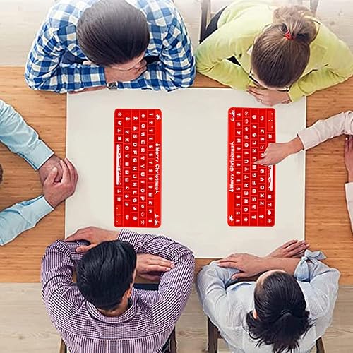 Miniatura 6 de Juguete para apretar, juguetes sensoriales para la ansiedad, burbujas para apretar, forma de teclado color aircoíris, juguete de silicona para el