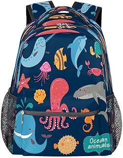 Mochilas para adolescentes meninas meninos cervo flor balão mochila de viagem para mulheres homens bolsas de livros mochilas universitárias para escola, trabalho laptop mochilas resistentes à água mochila para caminhadas, Multicor, Medium