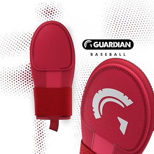 Miniatura 6 de Guardian Baseball Mitón deslizante - Tallas para jóvenes y adultos - Guante deslizante para béisbol - Correa de compresión elástica