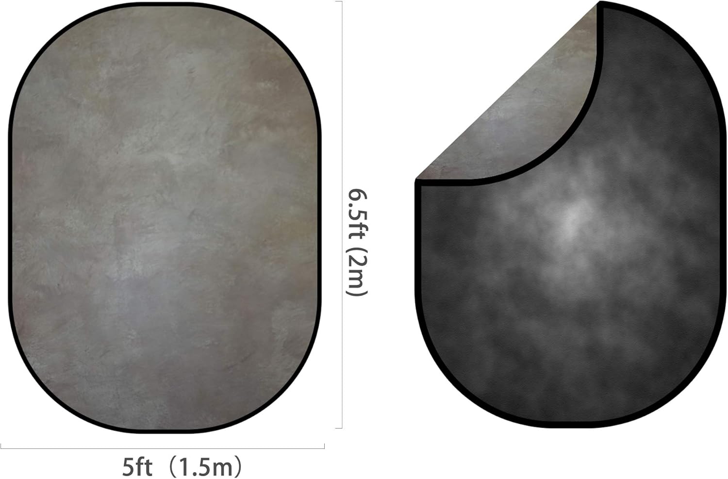 70% оƒƒ Dіѕсоunt Kate Collapsible Backdrop Grey/Olive Green Pop-up Photo Backdrop Double Sided Background Abstract Photo Studio Prop, 5x6.5ft