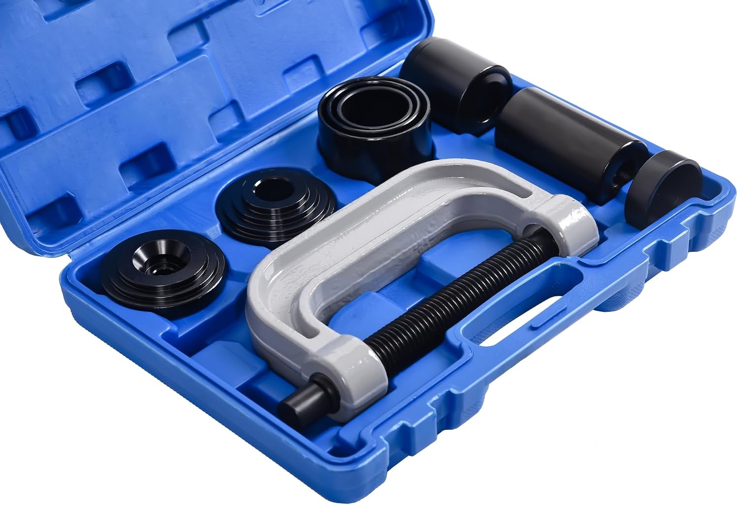 DHA Heavy Duty Ball Joint Press & U Joint Removal Tool Kit with 4x4 Adapters, Ball Joint Press Removal Tool Kit for 2WD 4WD Car Light Truck, Ball Joint Press Remover Installer Service Tool Set