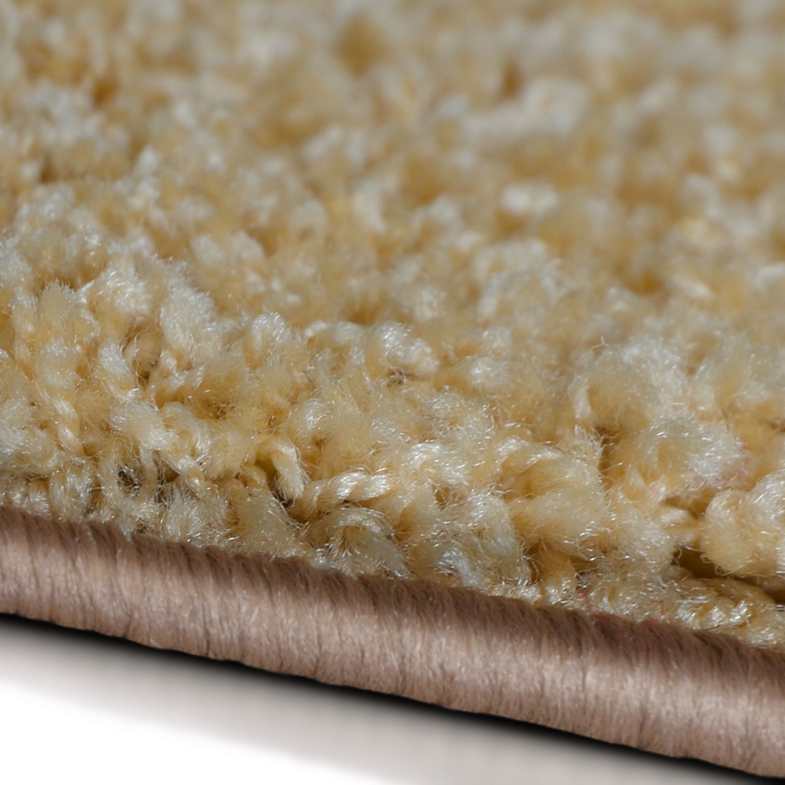 Casa Pura - Tapis Shaggy Poil Long, Doux et épais - Qualité Allemande - Grand Tapis pour Salon, Couloir et Chambre - Barcelona, 200x300 cm, Beige