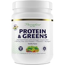 Paradise Herbs ORAC Proteins & Greens Powder Vanilla, 20g Protein
